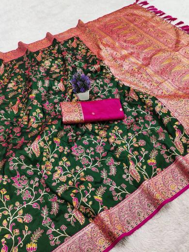 Anupama kashmiri pashmina sarees from surat online shopping
